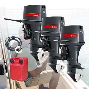 Nouveau moteur marin à essence 75 CV, 2 temps, 3 cylindres, pour bateau en eau salée - Product Image 3