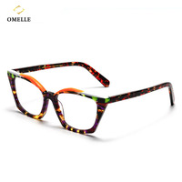 CR8624 Nuevo modelo de acetato de color Unisex Moda e individualidad Marco de Anteojos