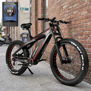 Bicicleta de Montaña de Alta Calidad con Motor Trasero de Fibra de Carbono, Batería de Litio de 48v 750w 13.5ah, Neumático Grueso de 26 Pulgadas, Impermeable, Es750 - Product Image 1
