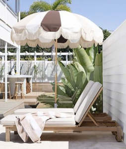 Elegante aluminio de gran tamaño impermeable al aire libre sombrilla personalizada sol cafetería paraguas - Product Image 6