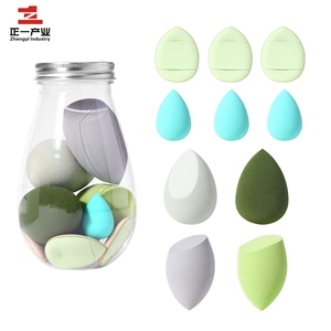 Dual-Use Egg Beauty Tool Drift Bottle's Wet & Dry Beauty Powder Puff Elastic Air <b>Cushion</b> Makeup Sponge with Quality Assurance - Product Image 2
