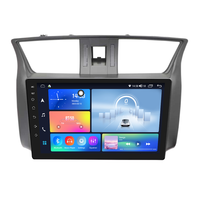 Système de navigation automobile GPS et Android Meihua 9 pouces avec lecteur CD, TV et connexion USB pour NISSAN Sylphy/Sentra (2012-2019)