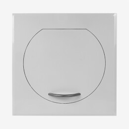 Puerta de entrada STYLO SQUARE (Blanco) - Conducto de lavandería - Product Image 1