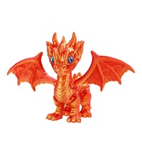 Figura de Acción de Dragón Sin Dientes Impresa en 3D, Simulación de Dinosaurio, Material Ecológico, Articulaciones Móviles, Animales de PLA