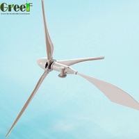 Éolienne 5kw Installation facile contrôle de pas électrique énergie éolienne petite éolienne onduleur générateur de puissance pour un usage domestique