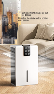 Smart Dual Core 2.8L Plastic Desiccant <b>Dehumidifier</b> With LED Display for Home <b>Car</b> Interior Bedroom Air Dehumidification - Product Image 2