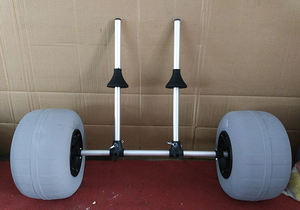 <span class=keywords><strong>Remorque</strong></span> de kayak robuste avec roues en PU de 12 pouces, chariot portable pour canoë - Product Image 2