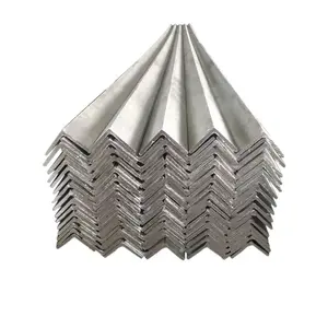 ASTM a36 a53 Q235 Q345 acciaio inossidabile al carbonio acciaio ad angolo uguale ferro zincato a forma di L barra angolare in acciaio dolce