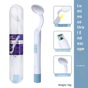 Specchio Dentale Manuale Fukeda R1 con Luce, Endoscopio Antiappannamento per Esame Domestico, Certificato CE, Garanzia 1 Anno - Product Image 6
