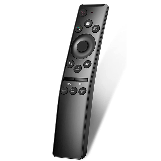 Replacement HUAYU RM-L1611 Fixed Universal TV Remote Control 4 Buttons 10m Range for Samsung Smart LCD LED QLED HDTV 4K 3D TVs