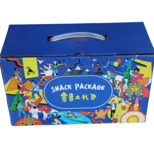 Custom food box gift box notch Cardboard box