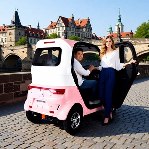 Auto Eléctrico Leo de 4 Asientos, Autonomía de 101-200 km, Faros LED, Totalmente Cerrado, para Uso Recreativo de Personas Mayores - Product Image 1