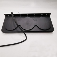 Feux arrière combinés multifonctions universels pour camion, 5 pouces, 24V, ronds, LED, feux stop et clignotants