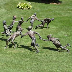 Популярная секс-статуя в натуральную величину для мальчиков и девочек, Прыгающая лошадь, скульптура D & Z - Product Image 5