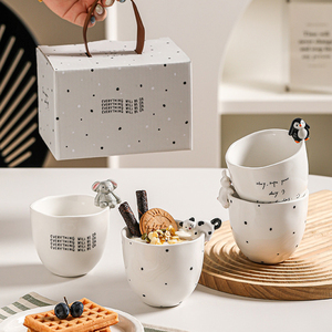 Creative Elephant <b>Ceramic</b> <b>Mug</b> Cute Cat Coffee <b>Mug</b> Cartoon Animal Latte Cup - Product Image 2