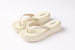 2025 été mode femmes léger bout ouvert EVA tongs respirant imperméable anti-glissant Wedge Design plat pour l'automne - Product Image 2