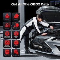 TOPDON TopScan Master Admite 10 Modos de Prueba OBD2, 30 Funciones de Servicio, DoIP, 1 Año de Actualización y Garantía Gratuitas