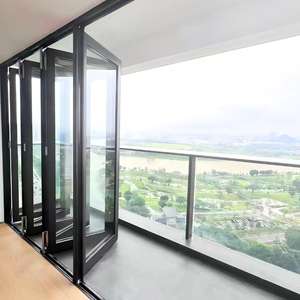 Porta Pieghevole Esterna KLEIN Telaio Resistente Antivento Impermeabile per Villa - Product Image 3