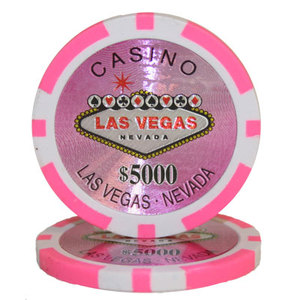 Jetons de poker Las Vegas de haute qualité en argile de 14 grammes avec plateau pour joueurs professionnels - Product Image 5