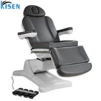 KISEN Estetisyen Terapi Spa Bakım Salonu Kozmetik 4 Motorlu Uzatılabilir Güzellik Kirpik Yüz Bakım Elektrikli Masaj Yatağı