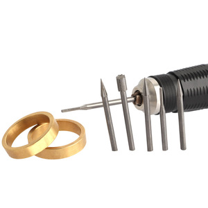 Fresa Rotativa de Carburo de Tungsteno para Fabricación de Anillos, Pulido de Joyería, Accesorios de Corte Cónico Tipo Baguette - Product Image 1