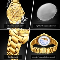 Montre unisexe automatique mécanique à aiguilles lumineuses, livraison directe, luxe haut de gamme, acier inoxydable, Hangzhou 42mm 20mm, fermoir papillon