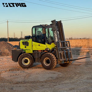 Ltmg bốn bánh lái xe off-road xe nâng ltr60 <span class=keywords><strong>6ton</strong></span> tất cả các địa hình xe nâng với kính xử lý - Product Image 4