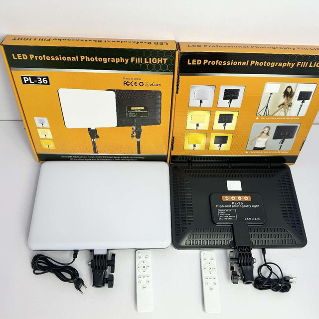 Film Shooting Display Camera Video Portable LED Light 2700K-7000K Dimmable 110v 220v 50w Panel Lamp Photographic Lighting