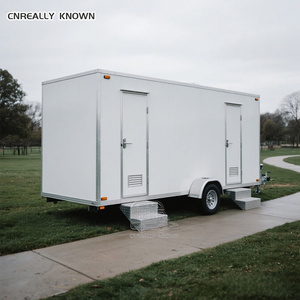 Baño Modular para Campamento, Totalmente Equipado, Inodoro Portátil de Lujo, Remolque para Eventos - Product Image 1