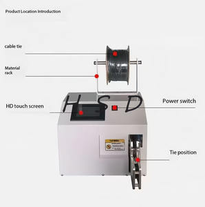 Machine automatique à lier les sacs de pain grillé avec fil <span class=keywords><strong>doré</strong></span> - Product Image 5