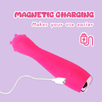 Leistungs starker G-Punkt Vibrator Dildo 10 Vibrations modi Wasserdichter Klitoris Nippel Vagina Massage gerät Sexspielzeug für Erwachsene für Frauen Paare