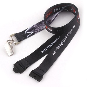 Dây buộc tùy chỉnh in logo hoạt hình Nylon <span class=keywords><strong>Polyester</strong></span> dệt dây buộc cổ tay với móc Đại Bàng - Product Image 6