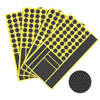 Autocollants hexagonaux antidérapants en PU acrylique imperméables pour téléphones, consoles de jeux et manettes de souris – Bandes pré-découpées