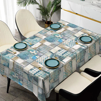 Nappe en PVC transparent, tapis de table, dentelle, feuille imprimable, set de table 3D, protection de table, rouleau