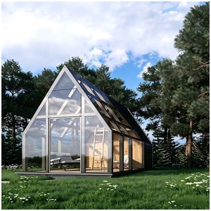 Verrière de luxe personnalisée, isolée et résistante aux intempéries, avec <span class=keywords><strong>double</strong></span> <span class=keywords><strong>vitrage</strong></span>, en aluminium 6063-T5, pour jardin d'hiver - Product Image 3