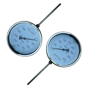 Özelleştirilmiş Endüstriyel Sınıf Paslanmaz Çelik Bimetal Pt100 IP67 0.2 Çözünürlüklü OEM/ODM Termometre Fırın Sıcaklık Ölçer - Product Image 2