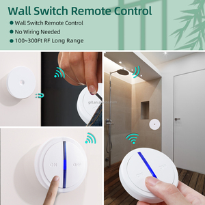 <span class=keywords><strong>Kit</strong></span> de interruptor inalámbrico resistente al agua IP66 de amplio uso con Control remoto magnético de encendido/apagado Receptor de relé 10A para lámparas/electrodomésticos domésticos - Product Image 6