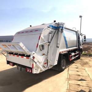 Camion compacteur de déchets hydraulique SHACMAN 4X2 agréé par l'usine pour les services environnementaux et les projets de recyclage - Product Image 4