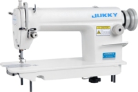 Machine à coudre industrielle haute vitesse Jukky 8500 pour cuir, avec transport supérieur et inférieur, pied entraîneur pour vêtements et confections, tête simple