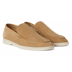 <strong>Men</strong> Premium <strong>Suede</strong> Leather <strong>Loafers</strong> Slip On Shoes Elegant Brown Casual Flats Manufacturer - Product Image 5