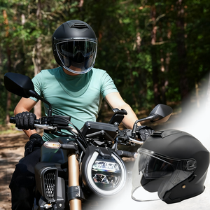 Casco <span class=keywords><strong>de</strong></span> Motocicleta Modular Abatible Eléctrico <span class=keywords><strong>con</strong></span> <span class=keywords><strong>Intercomunicador</strong></span> para Carreras y Deportes <span class=keywords><strong>de</strong></span> Motor, Proveedor Mayorista ECE - Product Image 4