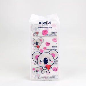 AIWIBI – mini lingettes jetables pour bébé, portables, mignonnes, en carton, propres, humides, en stock - Product Image 4