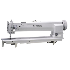 Máquina de coser computarizada de doble aguja con puntada plana y alimentación compuesta para trabajo extra pesado, ideal para cuero y jeans, modelo Gc4420hl-762-Pft - Product Image 1
