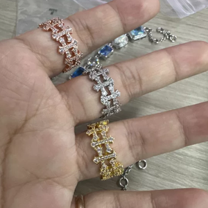 UWIN nuovo arrivo anello incrociato <span class=keywords><strong>croce</strong></span> giglio-De-Lis anello da donna uomo ghiacciato CZ Ring - Product Image 2
