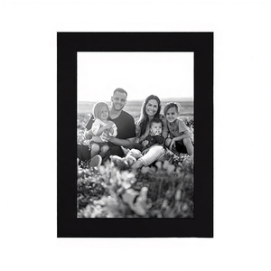 Ensemble de cadres photo rectangulaires modernes en MDF incassable, personnalisables et imprimés en couleur - Product Image 1