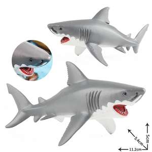 Yxs simule un modèle animal de la vie marine cognitif solide grand requin blanc <span class=keywords><strong>Megalodon</strong></span> <span class=keywords><strong>jouet</strong></span> pour enfants - Product Image 5