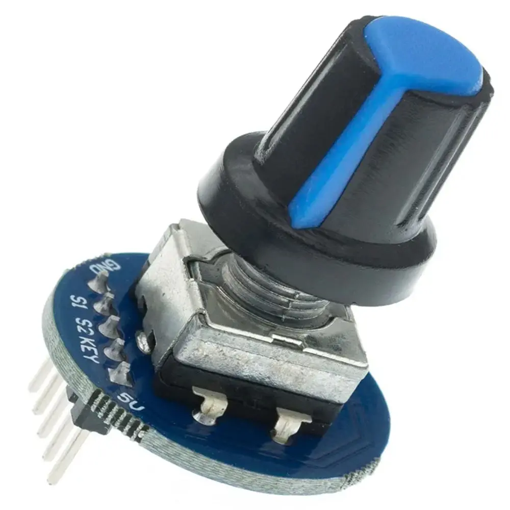 Guter Preis Rotationscode-Modul für Brick Sensor Entwicklung runder Audio-Routing-Potentiometer Knob Cap EC11