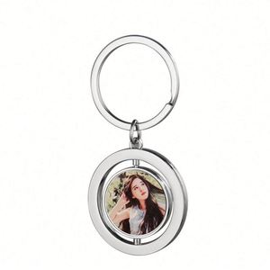 Free Design Custom <b>Key</b> <b>Chain</b> Promotional 360 Degree Rotate Souvenir Keychain Bag Car Keychain Metal Spinning Keychain - Product Image 1