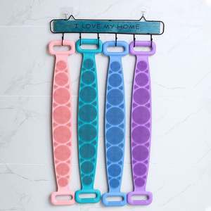 Esponja Corporal de Silicona para Espalda, Cepillo Exfoliante y Masajeador, Cinturón de Ducha Extendido para Limpieza Profunda de la Piel - Product Image 5