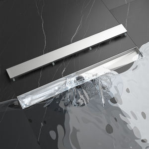 ท่อระบายน้ำแบบเส้นตรง <span class=keywords><strong>NEODRAIN</strong></span> รุ่นโมเดิร์น ทำจากสแตนเลส 304 ชุบโครเมียม พร้อมตะแกรงแบบซ่อน สำหรับห้องน้ำในโรงแรม - Product Image 4